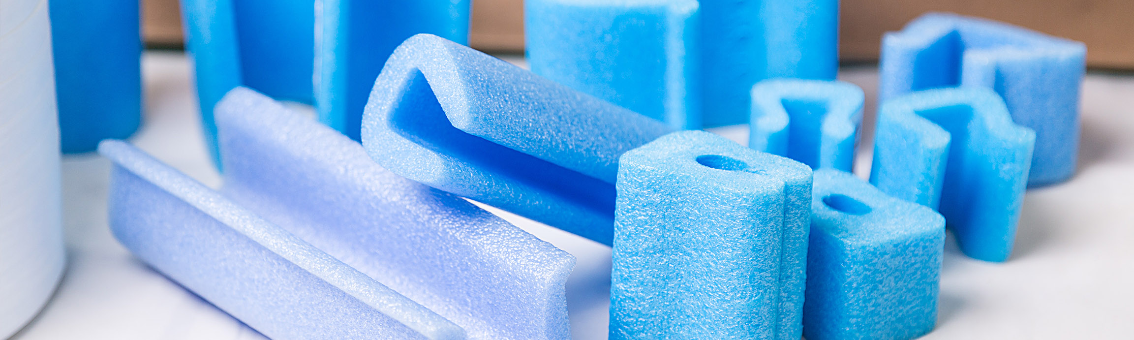 Elementos de protección en FOAM y cartón